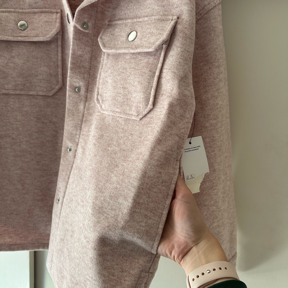 Pink Button-Up Jacket - Picture 4 of 4